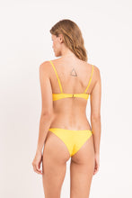 Load image into Gallery viewer, Model Back: Rio De Sol Bas Bottom Amarelo Cheeky-Crispy
