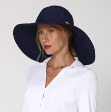 Load image into Gallery viewer, Image 02: Uv Line Chapeau Souple/Capeline Beverly Hills Marinho Upf50+
