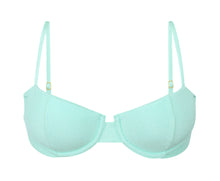 Load image into Gallery viewer, Product Front: Rio De Sol Haut Top Malibu-Menta Balconet
