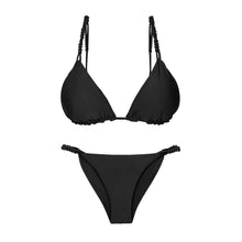 Load image into Gallery viewer, Product Front: Rio De Sol Ensemble Set Touch-Black Selena
