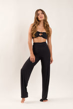 Load image into Gallery viewer, Image 05: Rio De Sol Pantalon De Plage Black Pants Knot

