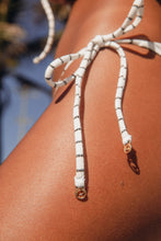 Load image into Gallery viewer, Image 13: Rio De Sol Bas Bottom Linea-White Cheeky-Tie
