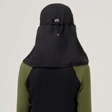 Load image into Gallery viewer, Model Back: Uv Line Casquette Cap Legionario Teens Inf Black Upf50+
