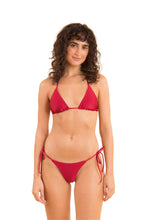 Load image into Gallery viewer, Model Front: Rio De Sol Ensemble Set Shimmer-Divino Tri-Inv Cheeky-Tie
