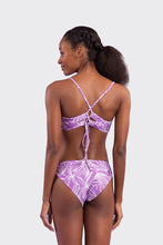 Load image into Gallery viewer, Model Back: Rio De Sol Ensemble Set Trail-Purple Tank-Tie Essential-Comfy
