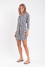 Load image into Gallery viewer, Image 04: Rio De Sol Chemise Ikat Chemise
