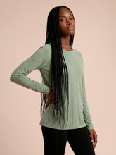 Load image into Gallery viewer, Gallery: Uv Line T-Shirt Longsleeve Fem New Fit Mix Grey Upf50+
