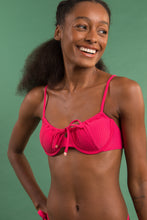 Load image into Gallery viewer, Image 10: Rio De Sol Haut Top Dots-Virtual-Pink Balconet-Tie
