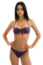 Load image into Gallery viewer, Model Front: Rio De Sol Bas Bottom Viena Bandeau
