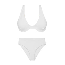 Load image into Gallery viewer, Product Front: Rio De Sol Ensemble Set Sand-White Chantal Kora
