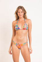Load image into Gallery viewer, Model Front: Rio De Sol Haut Top Love-Trip Tri-Rev
