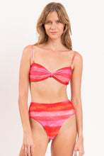 Load image into Gallery viewer, Gallery: Rio De Sol Ensemble Set Cher Bandeau-Joy Hotpants
