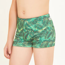 Load image into Gallery viewer, Image 02: Uv Line Maillot De Bain Garçon Swim Trunks Kids Leaves Upf50+
