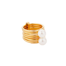 Load image into Gallery viewer, Image 03: Hipanema Bague Ring Herodote Gold Hipenema
