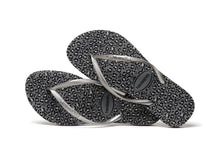 Load image into Gallery viewer, Image 04: Havaianas Tongs Havaianas Slim Animals Steel Grey
