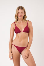 Load image into Gallery viewer, Model Front: Rio De Sol Bas Bottom Touch-Carmim Selena
