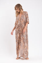 Load image into Gallery viewer, Image 06: Rio De Sol Vêtement De Plage Leopard Long Dress
