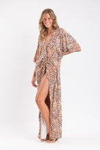 Load image into Gallery viewer, Image 03: Rio De Sol Vêtement De Plage Leopard Long Dress
