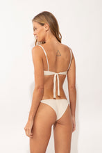 Load image into Gallery viewer, Model Back: Rio De Sol Bas Bottom Malibu-Natural Cheeky-Tie
