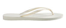 Load image into Gallery viewer, Model Back: Havaianas Tongs Slim White
