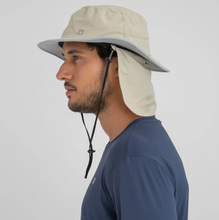 Load image into Gallery viewer, Image 02: Uv Line Chapeau Legionnaire Chapeu Kansas Nac Areia/Cinza
