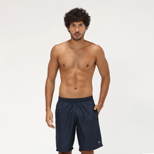 Load image into Gallery viewer, Model Front: Uv Line Bermuda / Short Pour Homme Shorts New Fit Br Masc Navy Blue Upf50+
