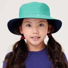 Load image into Gallery viewer, Image 02: Uv Line Chapeau Souple/Capeline Hat California Inf Navy Blue Lagoa Upf50+
