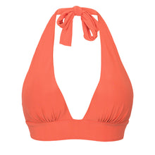 Load image into Gallery viewer, Product Front: Rio De Sol Haut Top Light-Peach Halter-Cos
