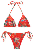 Load image into Gallery viewer, Product Front: Rio De Sol Ensemble Set Wildflowers Tri-Rol Ibiza
