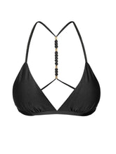 Load image into Gallery viewer, Product Front: Rio De Sol Haut Top Shimmer-Black Tri-Fixo-Noa

