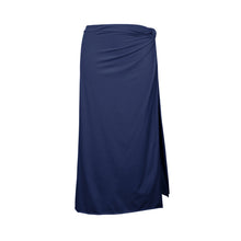 Load image into Gallery viewer, Product Front: Rio De Sol Jupe De Page Navy Long-Skirt-Knot
