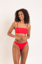 Load image into Gallery viewer, Image 04: Rio De Sol Haut Top Rouge Bandeau-Reto
