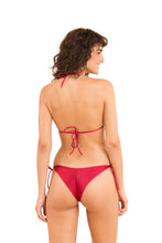 Load image into Gallery viewer, Model Back: Rio De Sol Ensemble Set Shimmer-Divino Tri-Inv Cheeky-Tie
