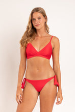 Load image into Gallery viewer, Image 05: Rio De Sol Bas Bottom Microfibra-Chic-Red Italy
