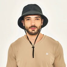 Load image into Gallery viewer, Model Front: Uv Line Bob Bucket Colors Preto Upf50+
