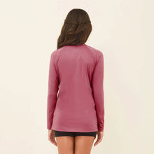 Load image into Gallery viewer, Model Back: Uv Line T-Shirt Longsleeve Uvpro Kids Malva Upf50+
