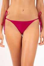 Load image into Gallery viewer, Gallery: Rio De Sol Bas Bottom Shimmer-Desejo Cheeky-Tie-Gold
