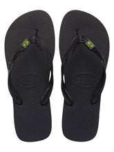 Load image into Gallery viewer, Product Front: Havaianas Tongs Havaianas Brasil Black
