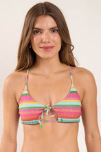 Load image into Gallery viewer, Gallery: Rio De Sol Haut Top Supercolor Tank-Tie

