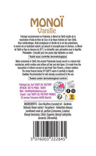 Load image into Gallery viewer, Product Back: Tevi Monoi Oils Monoi Traditionnel Vanille 120Ml
