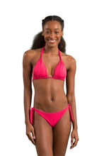 Load image into Gallery viewer, Model Front: Rio De Sol Bas Bottom Dots-Virtual-Pink Italy
