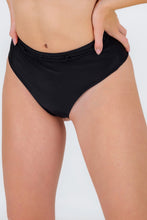 Load image into Gallery viewer, Gallery: Rio De Sol Bas Bottom Shimmer-Black Hotpants
