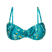 Load image into Gallery viewer, Product Front: Rio De Sol Haut Top Rain Bandeau-Crispy

