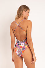 Load image into Gallery viewer, Model Back: Rio De Sol Une Pièce Garden-Flower Julia
