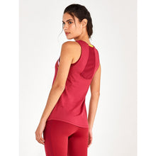 Load image into Gallery viewer, Model Back: Alto Giro Fitness Haut Regata Speed Soul Eco Recortes Frisos Vermelho Power
