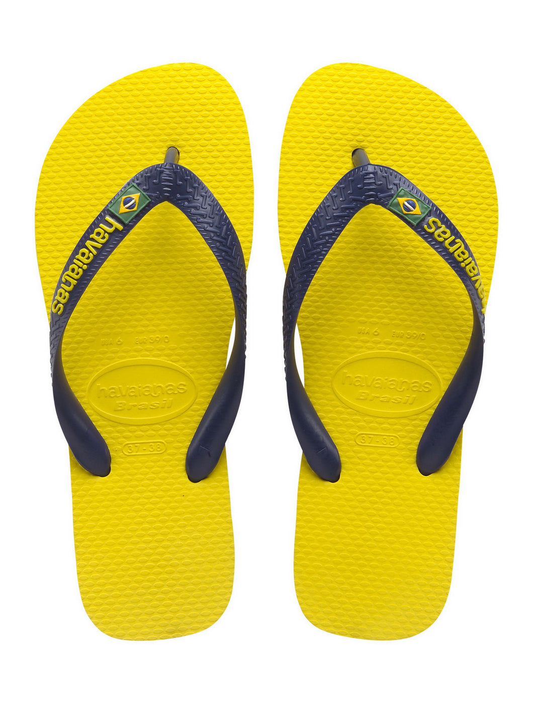 Brazil Logo Citrus Yellow