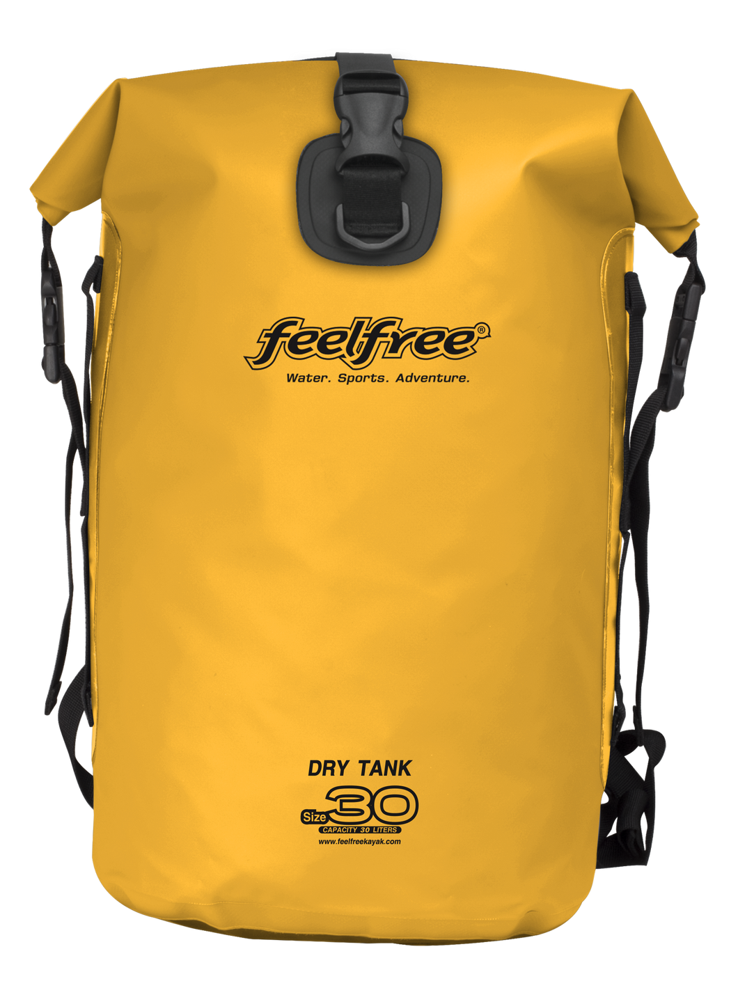 Model Front: Feelfree Sac De Plage Dry Tank 30L Yellow
