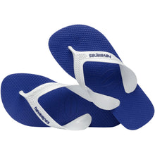 Load image into Gallery viewer, Image 04: Havaianas Tongs Havaianas Kids Max Preto/Azul Naval
