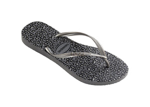 Havaianas Slim Animals Steel Gray