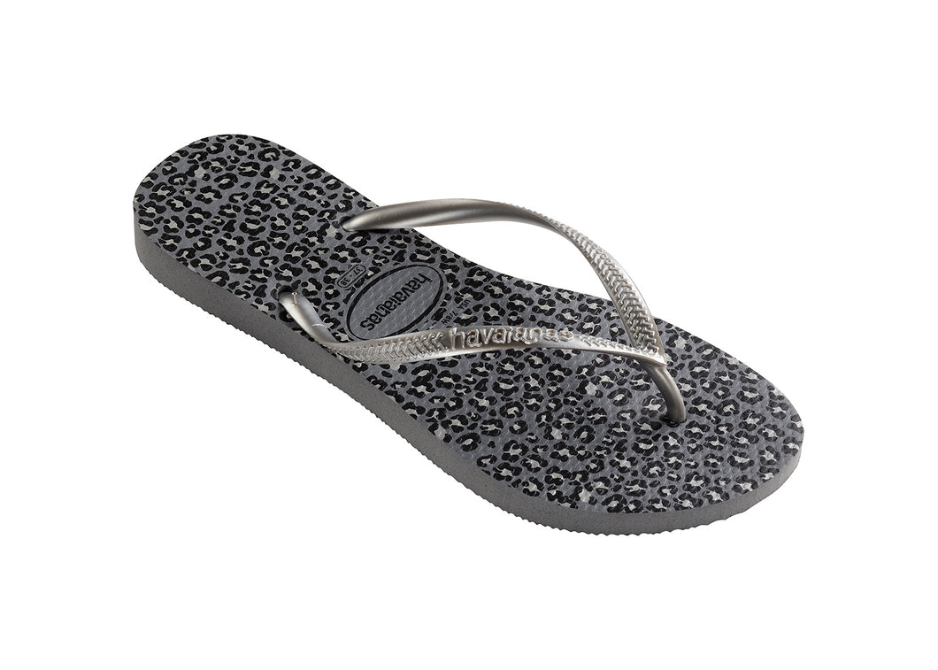 Havaianas Slim Animals Steel Gray